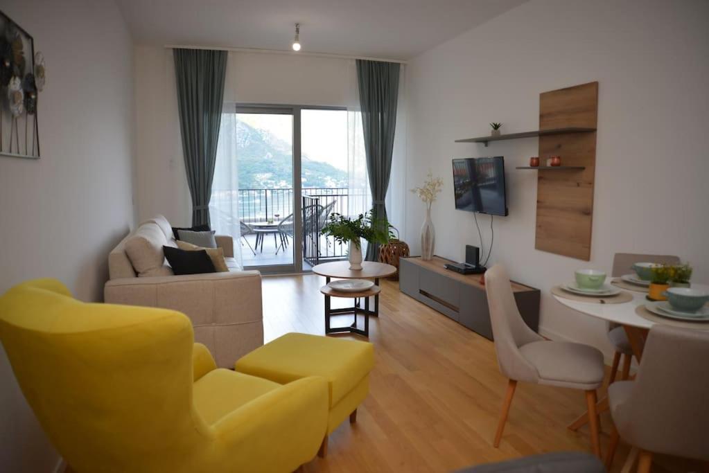Апартаменти Design Flat With Impressive Boka Bay View Котор Екстер'єр фото